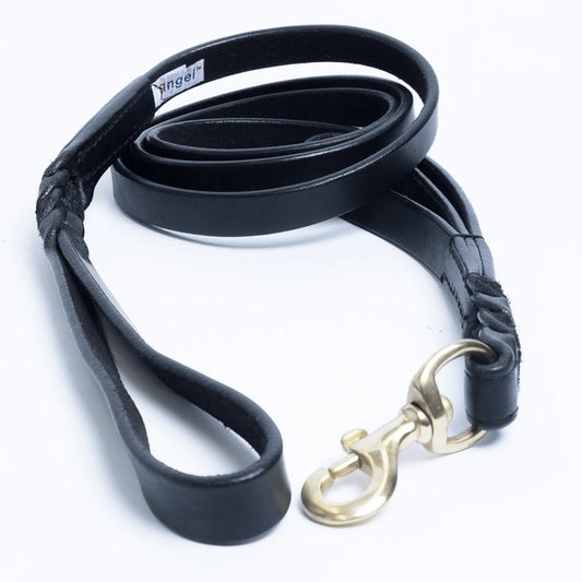 Leather Braided Black or Brown Leash