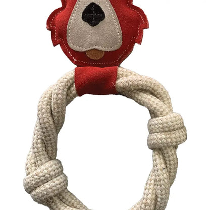 Bear & Rope Dog Toy