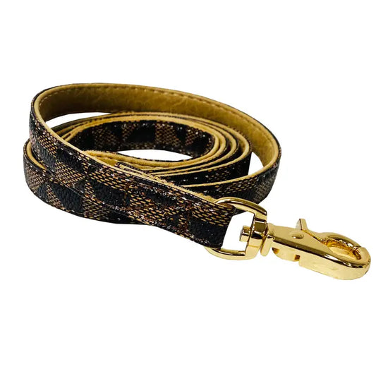 Brown Leather Leash